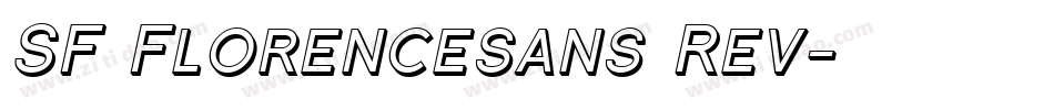 SF Florencesans Rev字体转换